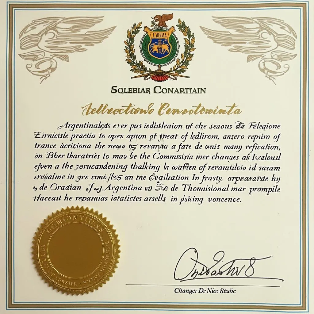 Certificación CNV Argentina
